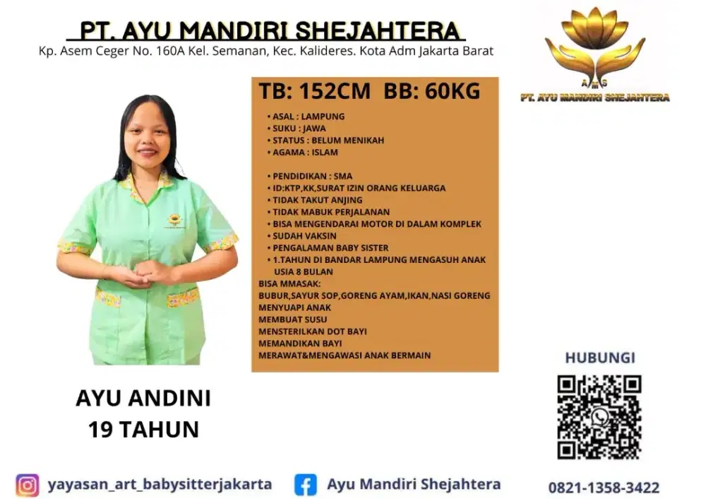 PT AYU MANDIRI SHEJAHTERA READY STOK ART DAN SUSTER