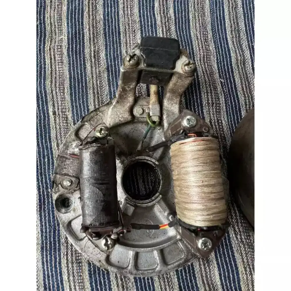 spull set keren Honda win 100 ORIGINAL COPOTAN ARUS LAMPU SUDAH 12v