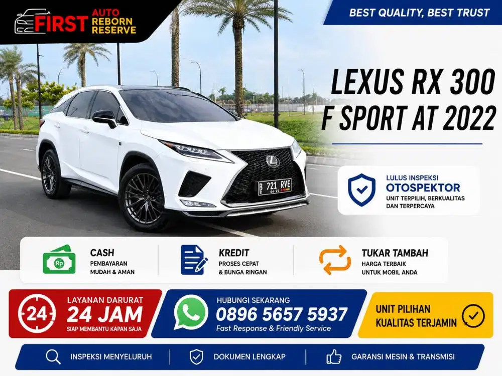 LEXUS RX 300 F SPORT AT 2022