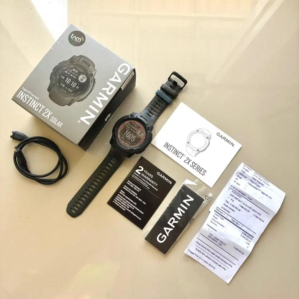 Garmin Instinct 2X solar masih garansi