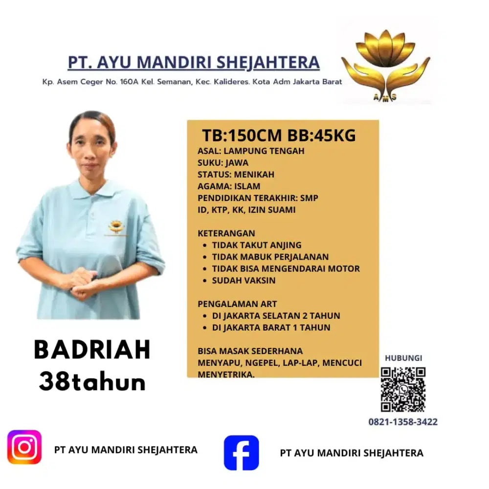 PT AYU MANDIRI SHEJAHTERA READY STOK ART DAN SUSTER