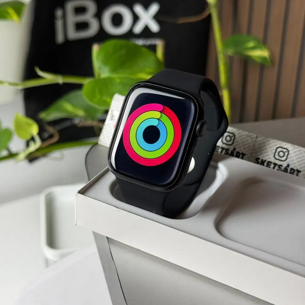 Apple Watch Series 9 45mm Black iBox iwatch Battery Health 96%
