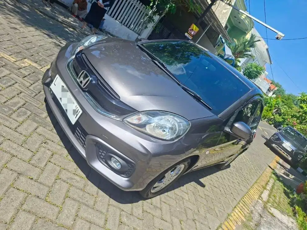 Honda Brio 1.2 E Bensin Matic/At 2017 Kondisi Sangat Terawat
