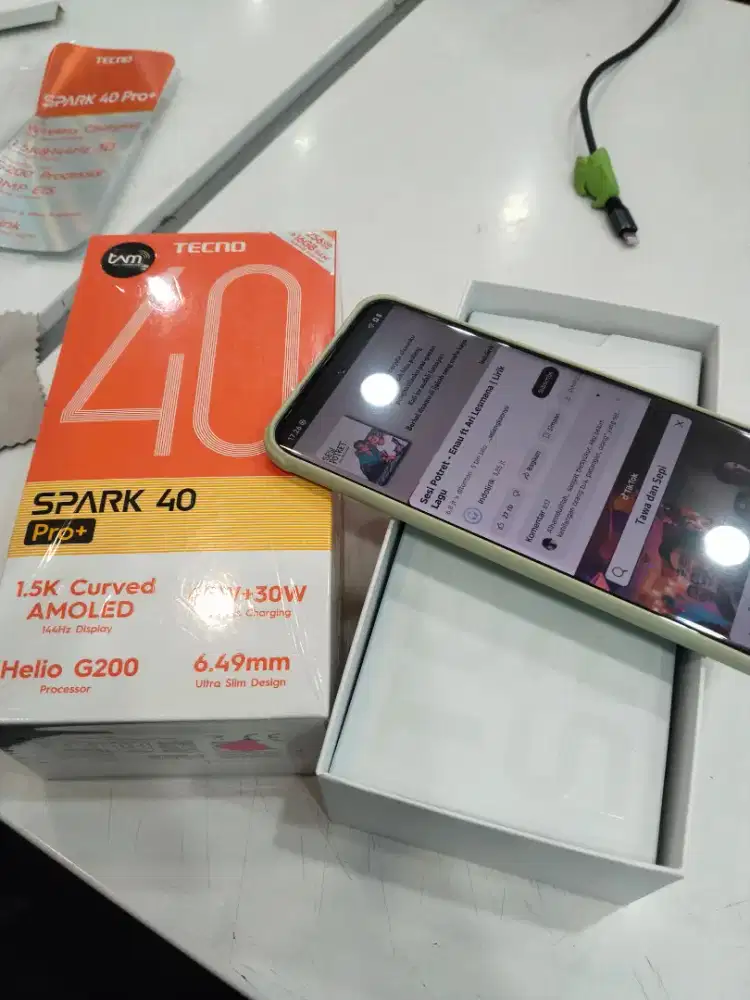 TECNO SPARK 40 PRO+, CICILAN CUKUP KTP AJA