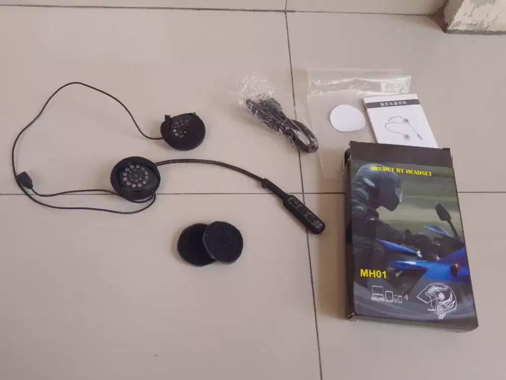 Headset Bluetooth Helm MH01 Not Intercom
