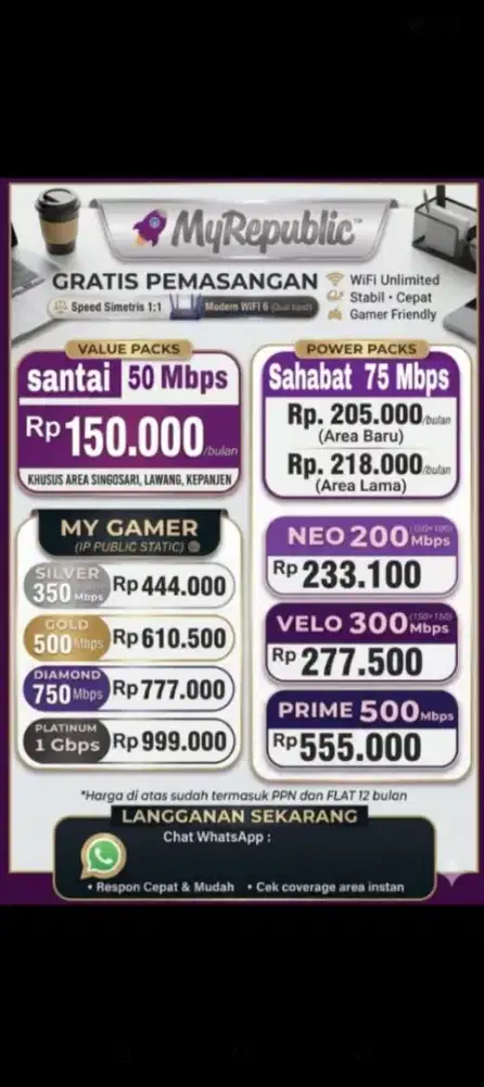 Wifi 50Mbps Murmer