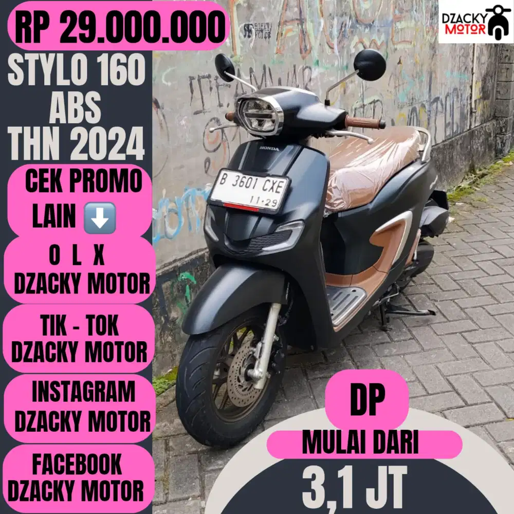 STYLO 160 ABS THN 2024