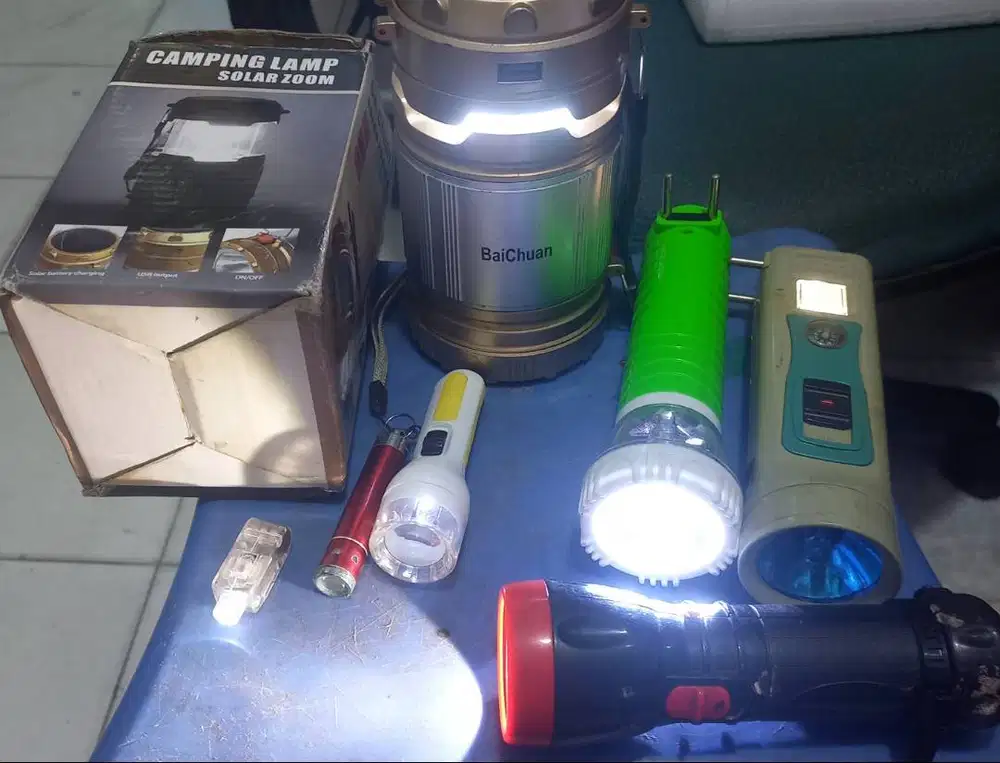 1Emergency Lamp Led ,6bh Lampu Senter LED,Terang,murah,semua 40rb,NET