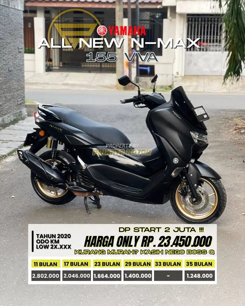 CREDIT DP MULAI 2 JUTAA NMAX 155 VVA 2020 !!!