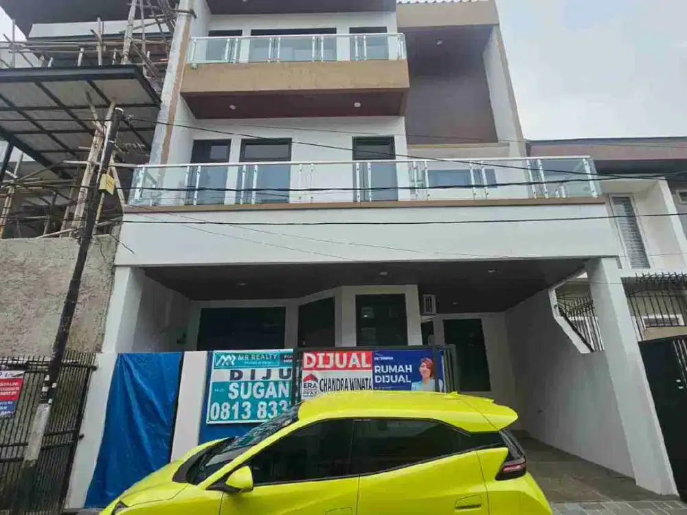 Dijual Rumah Baru 3 Lantai di Puri Indah
