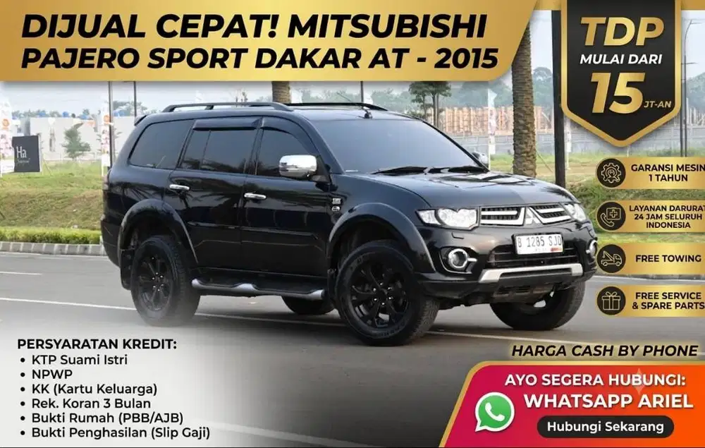 Mitsubishi Pajero sport Dakar 2015