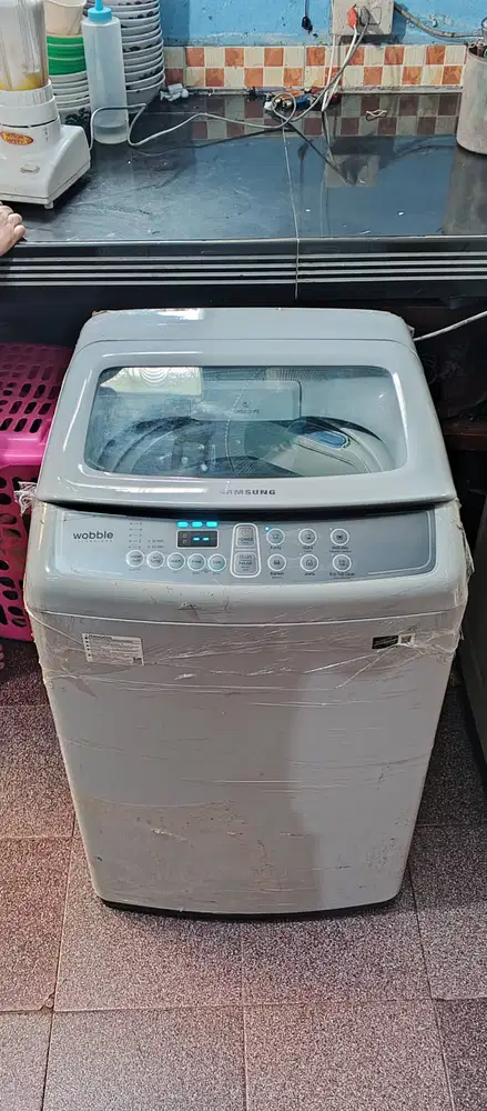 Mesin Cuci Samsung 9Kg Otomatis Baru 2 Bulan Pakai