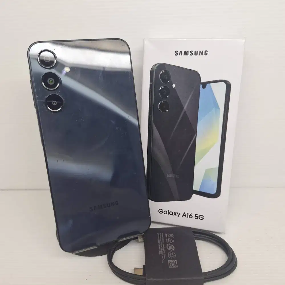 HOT SALE SAMSUNG GALAXY A16 5G 8/256 BLUE BLACK LENGKAP