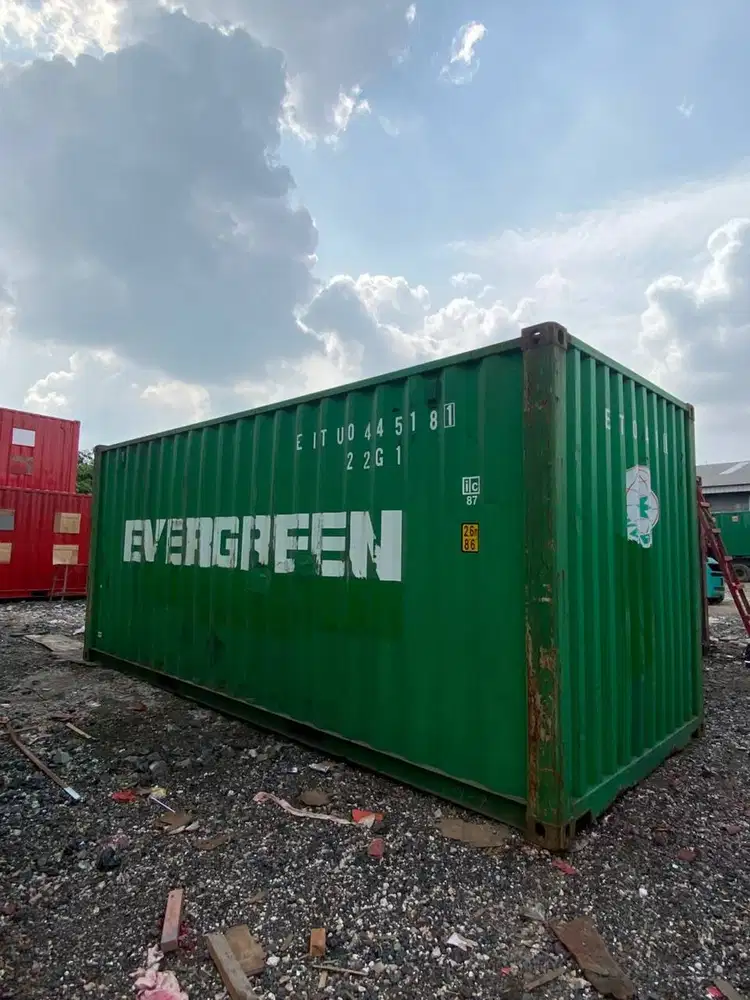 Container evergreen 20ft ready stock Jakarta Utara