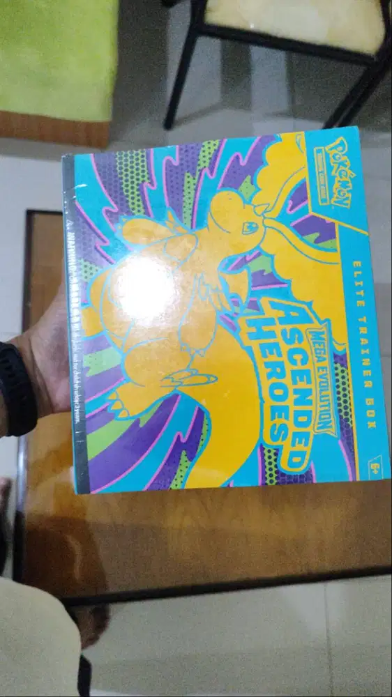 Pokemon TCG Ascended Heroes ETB Original Inggris