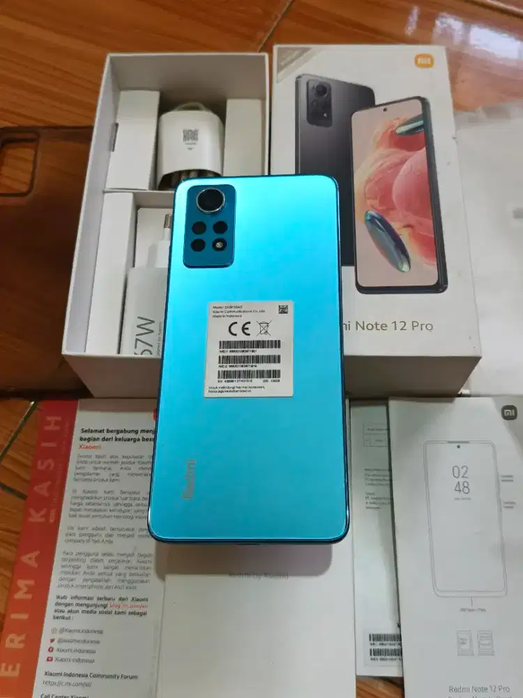 Redmi Note 12 Pro 4G 6+6/128 Fullset Ori Mulus