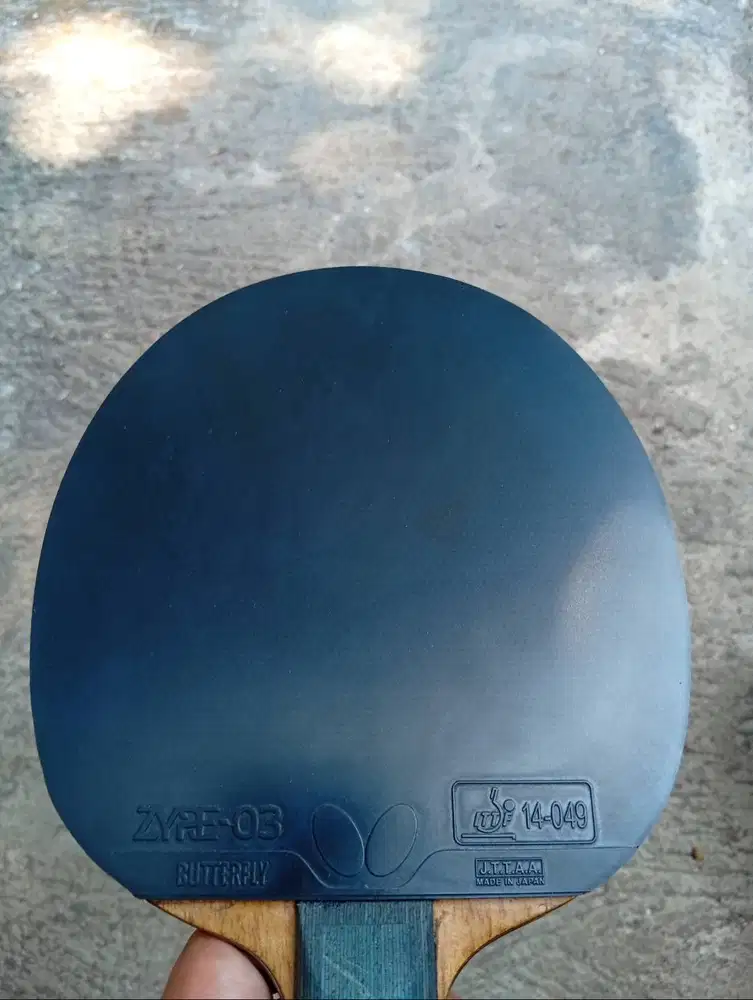 Kayu butterfly innoforce alc.s karet hitam zyre 03 merah dignics 09c
