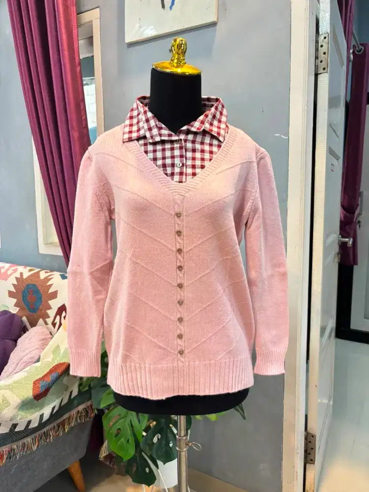 sweater lengan panjang