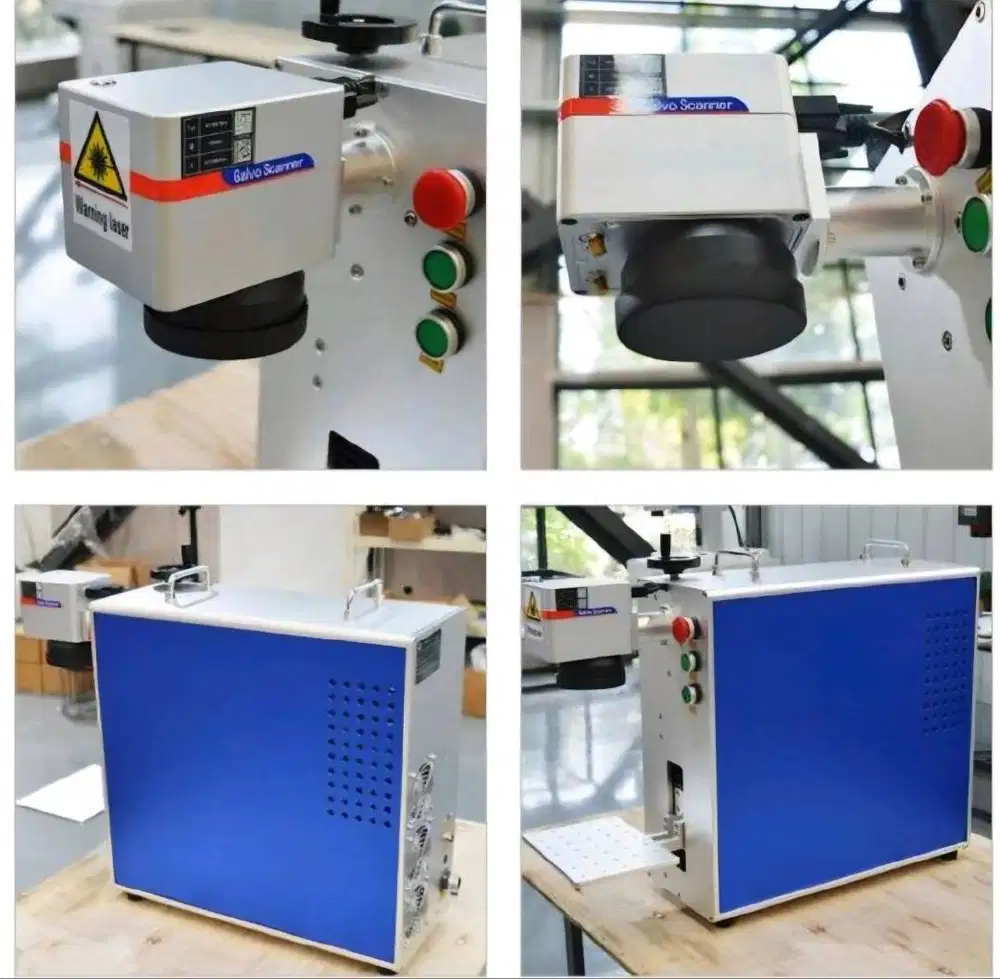 Mesin Laser Engraving Metal Fiber 30W – Grafir Tumbler & Logam Lengkap