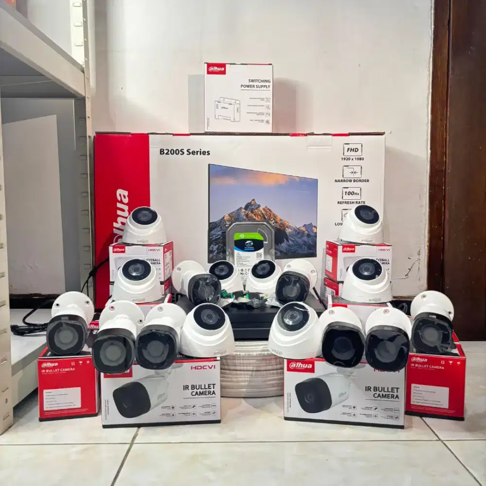 PAKET LENGKAP PEMASANGAN CCTV