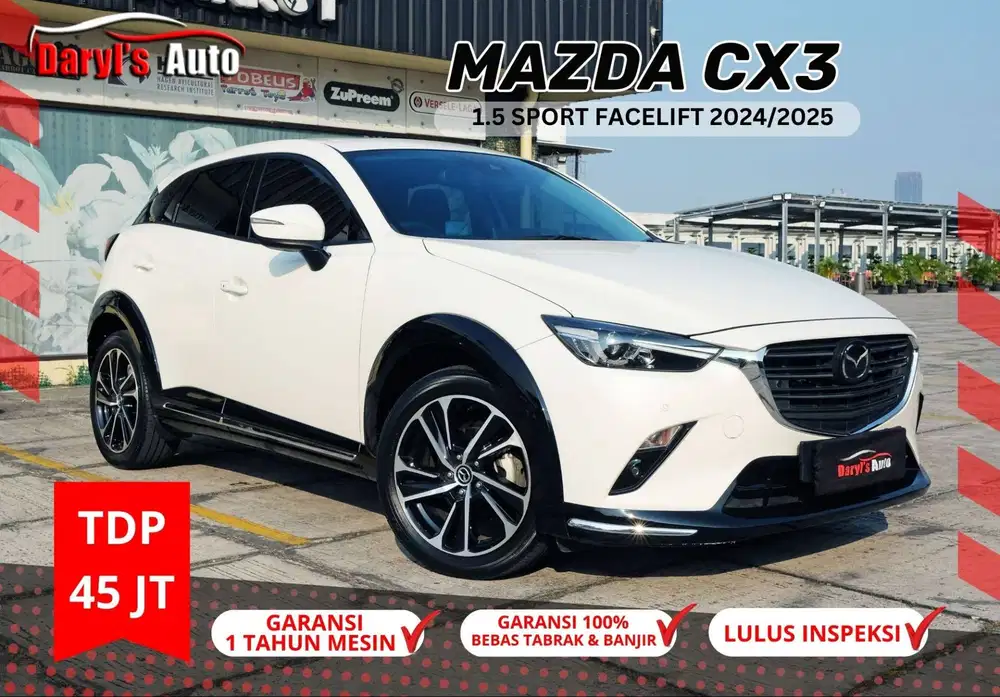 2025 Mazda CX 3 1.5 Sport Facelift TDP 45 JT