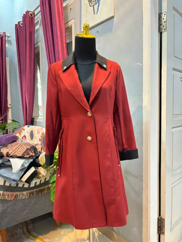 blazer lengan panjang