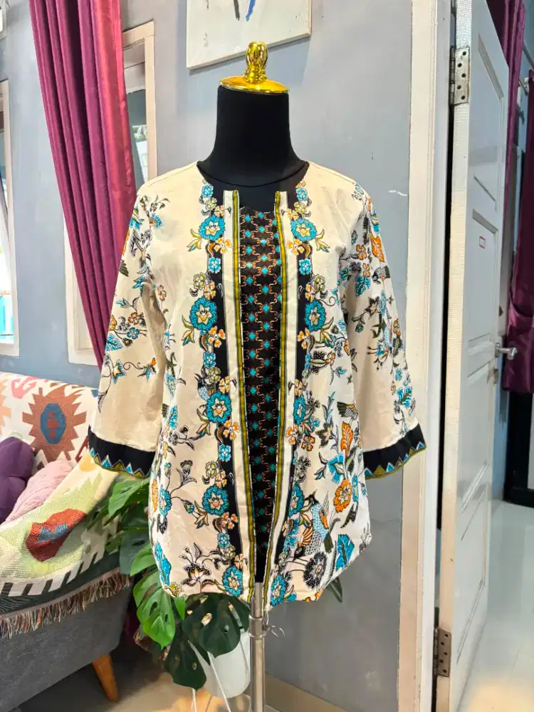 kemeja batik lengan panjang