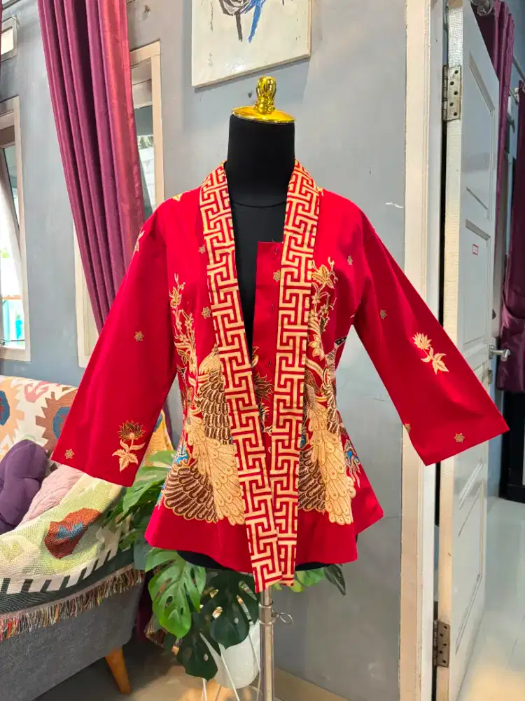 kemeja batik lengan panjang