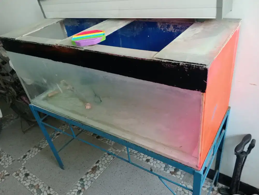 Aquarium set ukuran 120*60