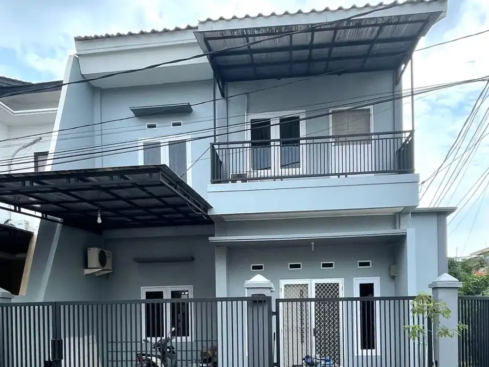 Rumah Hadap Timur SHM Luas 10 Mnt ke Plaza Taman Harapan Baru J-51826
