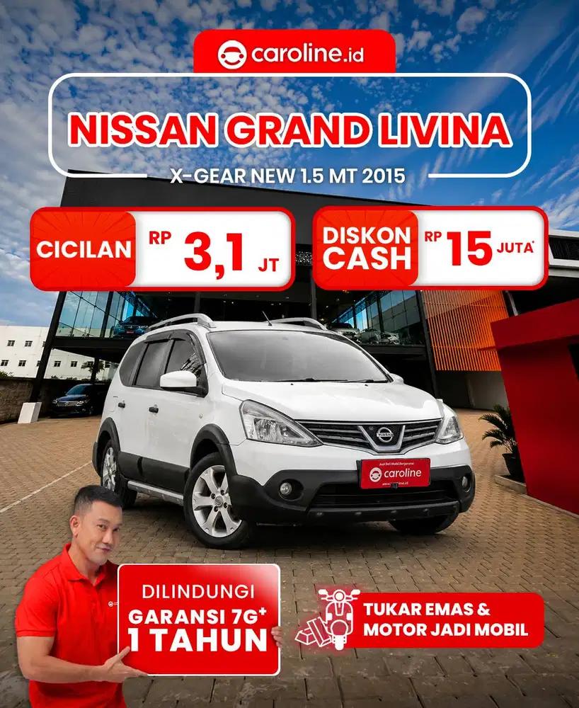 Nissan Grand Livina X-Gear Manual 2015