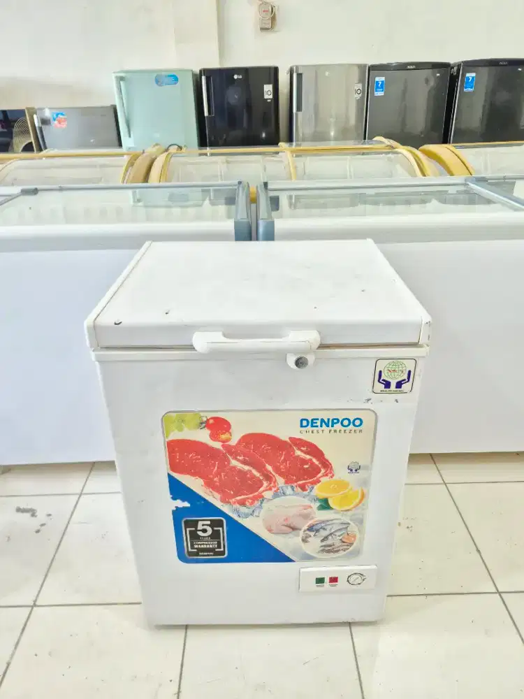 FREEZER DENPO 100L ORI 1,350 AJA SAMA ANTAR