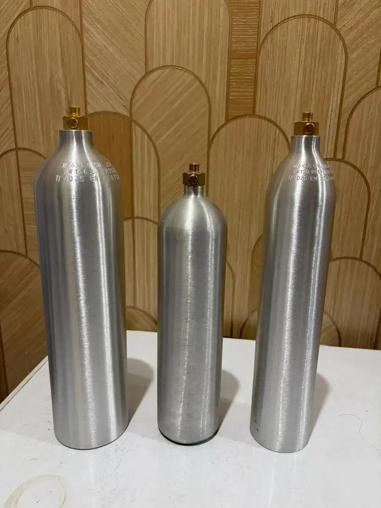 Tabung Gas N2O kecil KOSONG (950g/1.41L & 640g/0.95L)