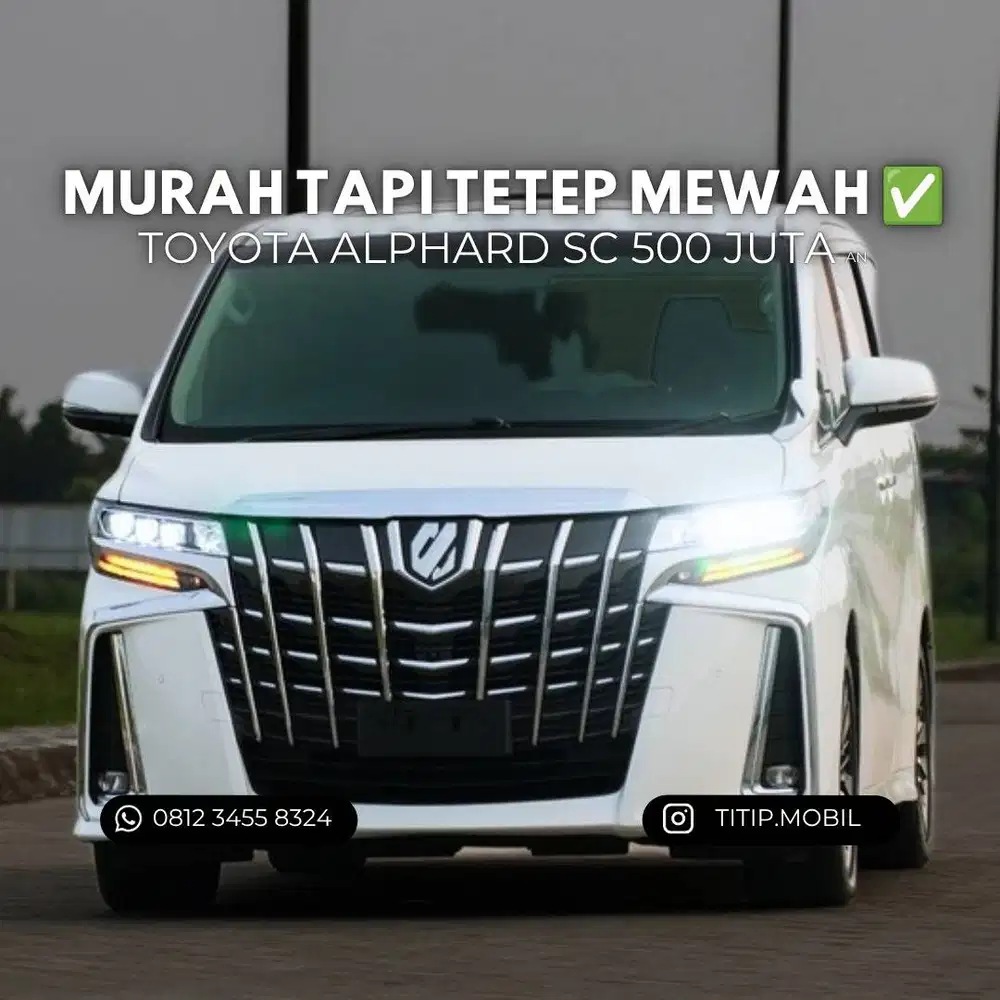 [TERMURAH] Toyota Alphard CBU Japan 2015