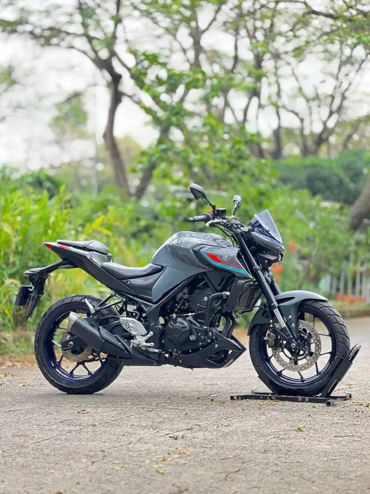YAMAHA NEW MT25 GREY 2021 KM LOW PAJAK PANJANG SUPER MULUS