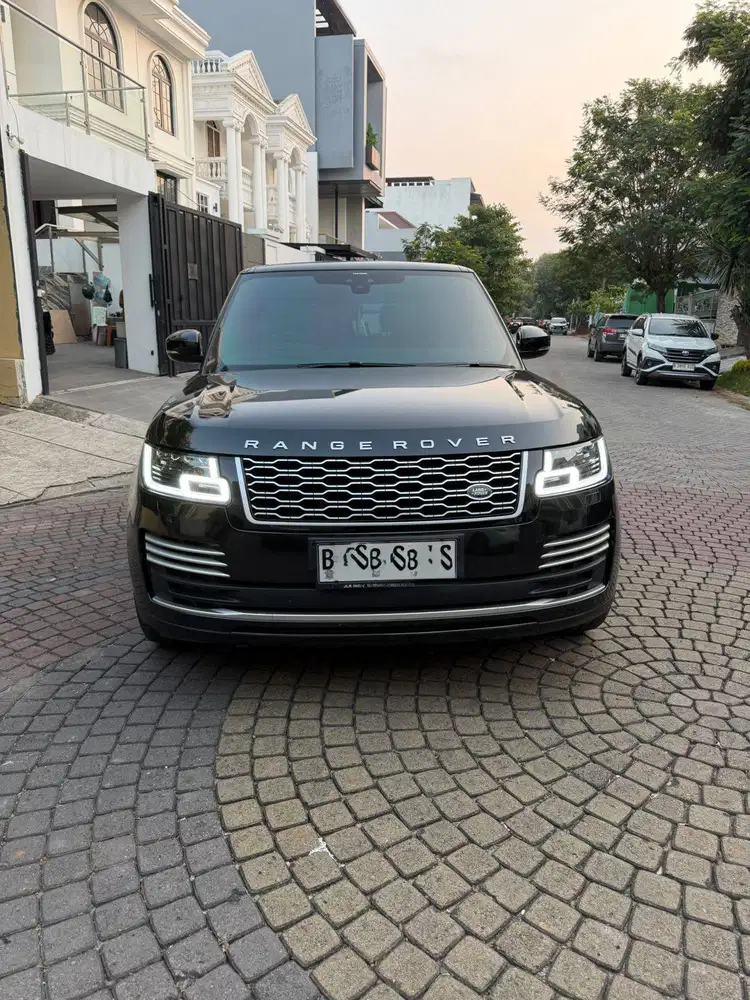 RANGE ROVER VOGUE LWB 2017 Black Hitam BU Vogue 2016 Land Rover 2018