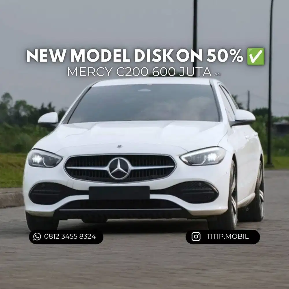 [TERMURAH] Mercedes-Benz C200 EQ Boost 2022