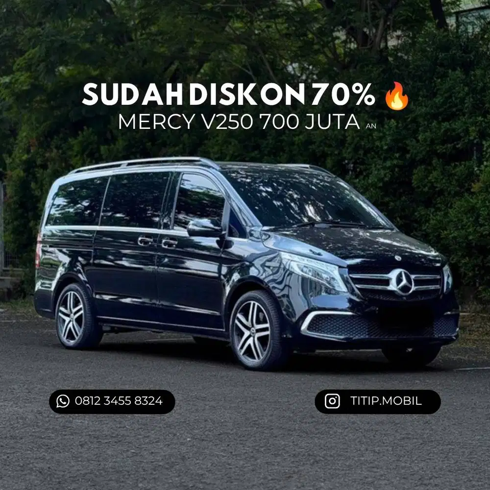 [CASH] Mercedes-Benz V250 Long 7 Seater 2022
