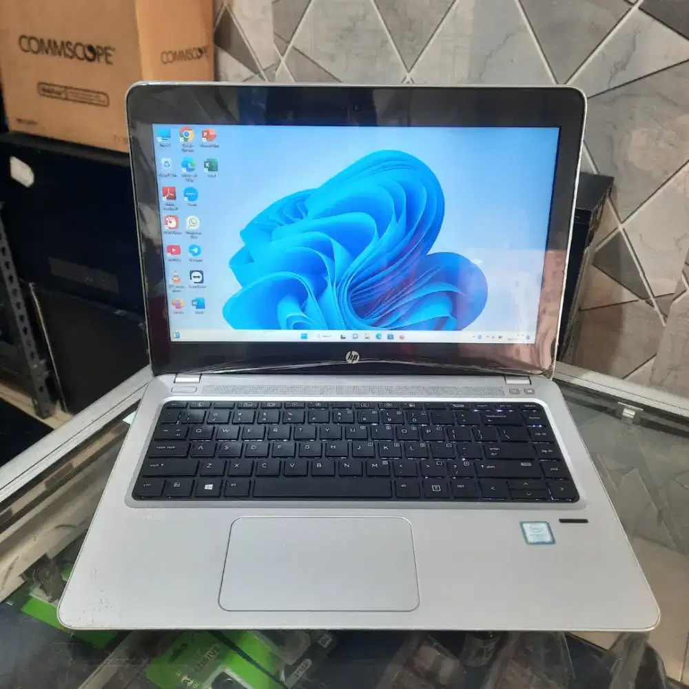 HP 430 G4, Core i7 Gen 7, RAM 8GB, SSD 128GB, Layar 13,3 inch,