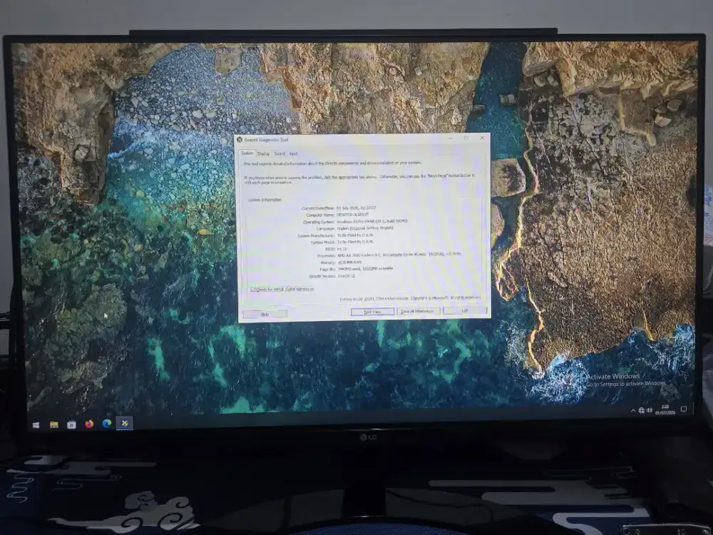 PC Gaming Full Set, GTX 1660 SUPER Gigabyte,HyperX 16GB, Monit IPS 27