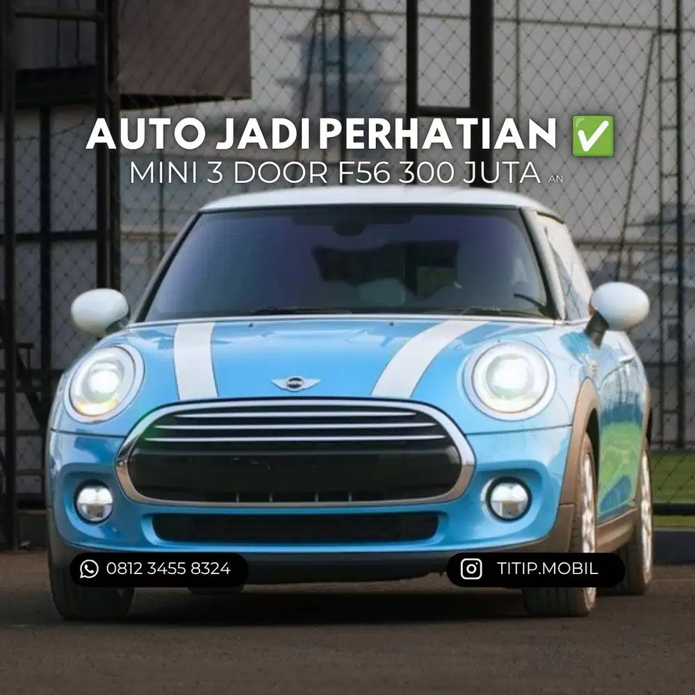 [TERMURAH] Mini Cooper 3 Door F56 2016
