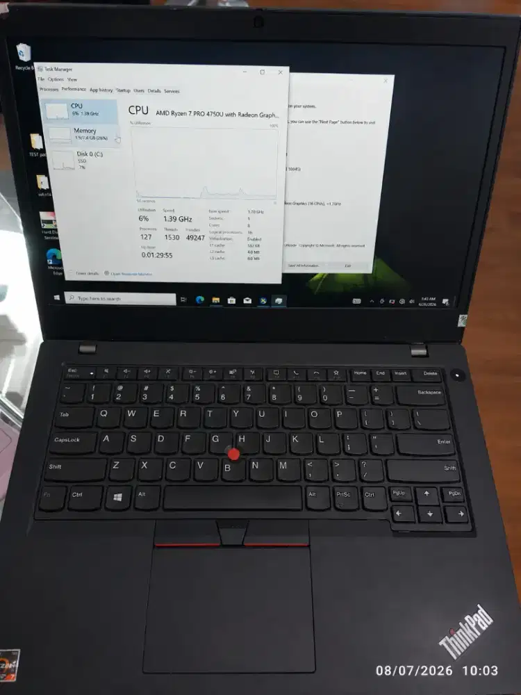 Lenovo Thinkpad AMD Ryzen 7 Pro