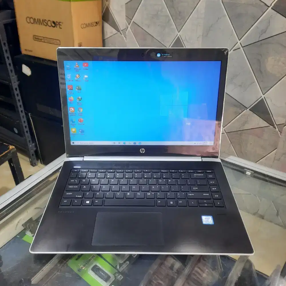 HP 440 G5, Core i5 gen 7, RAM 4GB, SSD 128GB, Layar 14 inch