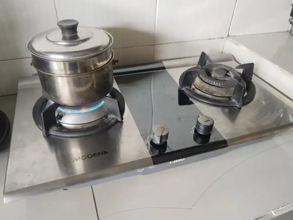 Kompor tanam modena stainless
