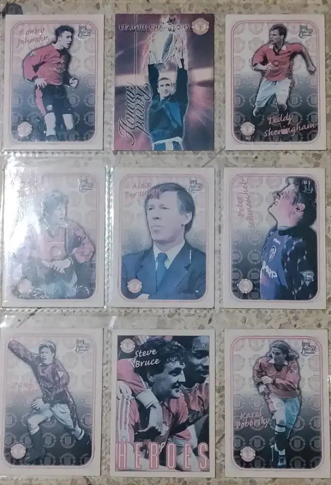 Kartu bola tahun 90an