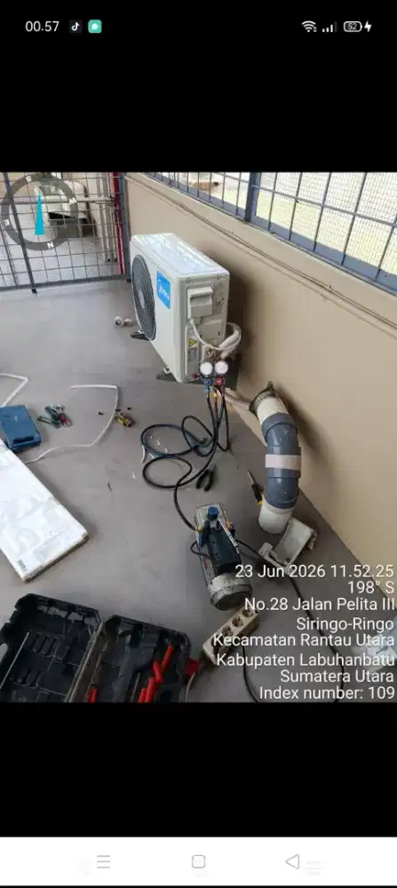 Jasa servis AC kulkas mesin cuci kompa air