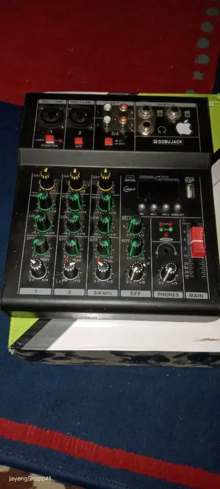 Mixer 4 chanel Bonkyo tipe Pm4