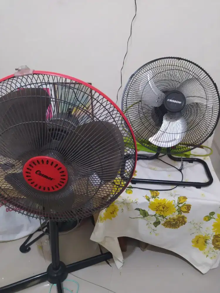 Jual 2 kipas angin besi