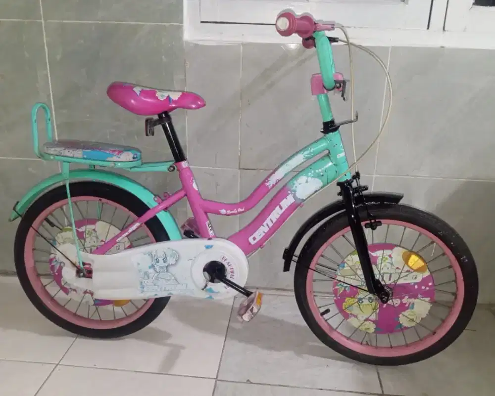sepeda mini ukuran 18 untuk usia 6 7 8 9 tahun