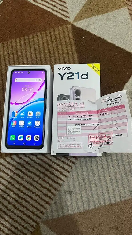 Vivo y21d 8/128